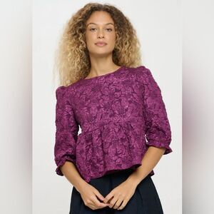 🎉5 for $45🎉 Meet me in Santorini top blouse shirt size S